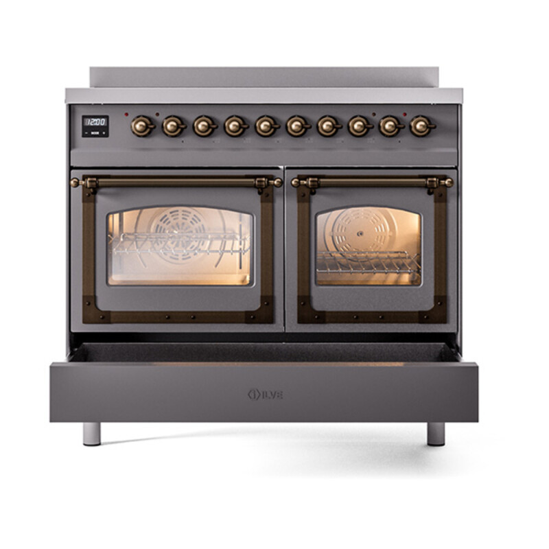Nostalgie II Noblesse 40 inch Induction Range with 6 Elements UNDI406NMPMGB