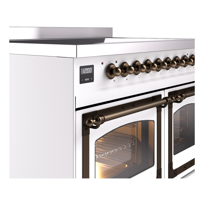 Nostalgie II Noblesse 40 inch Induction Range with 6 Elements UNDI406NMPWHB