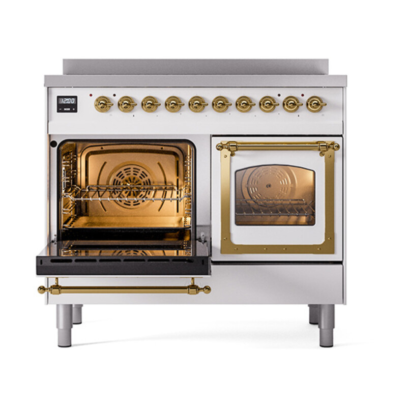 Nostalgie II Noblesse 40 inch Induction Range with 6 Elements UNDI406NMPWHG