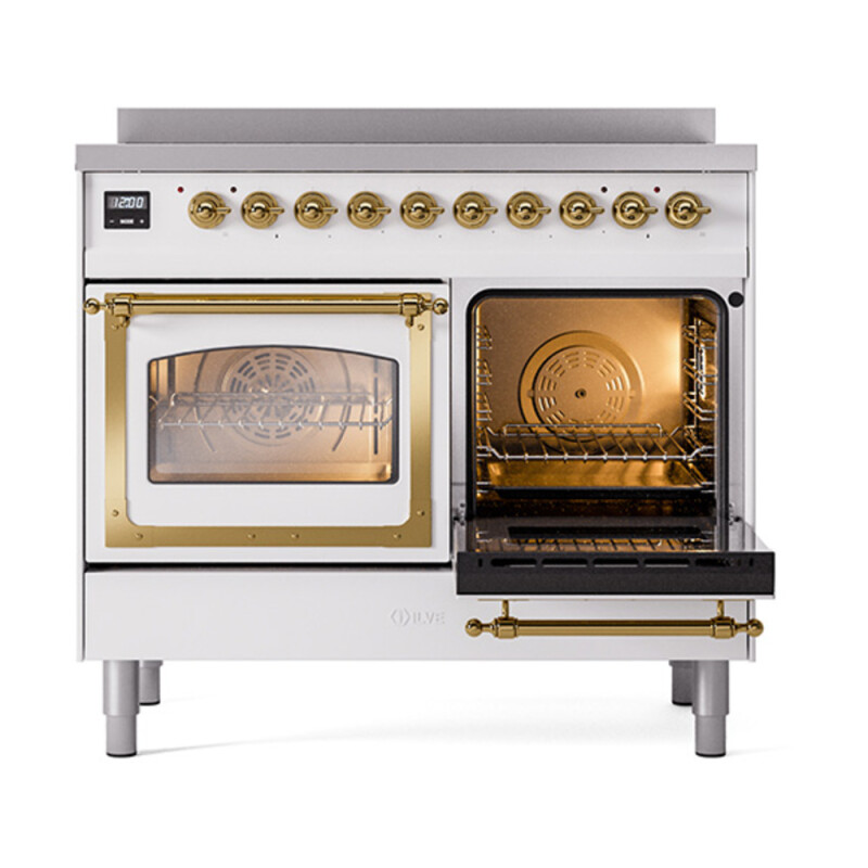 Nostalgie II Noblesse 40 inch Induction Range with 6 Elements UNDI406NMPWHG