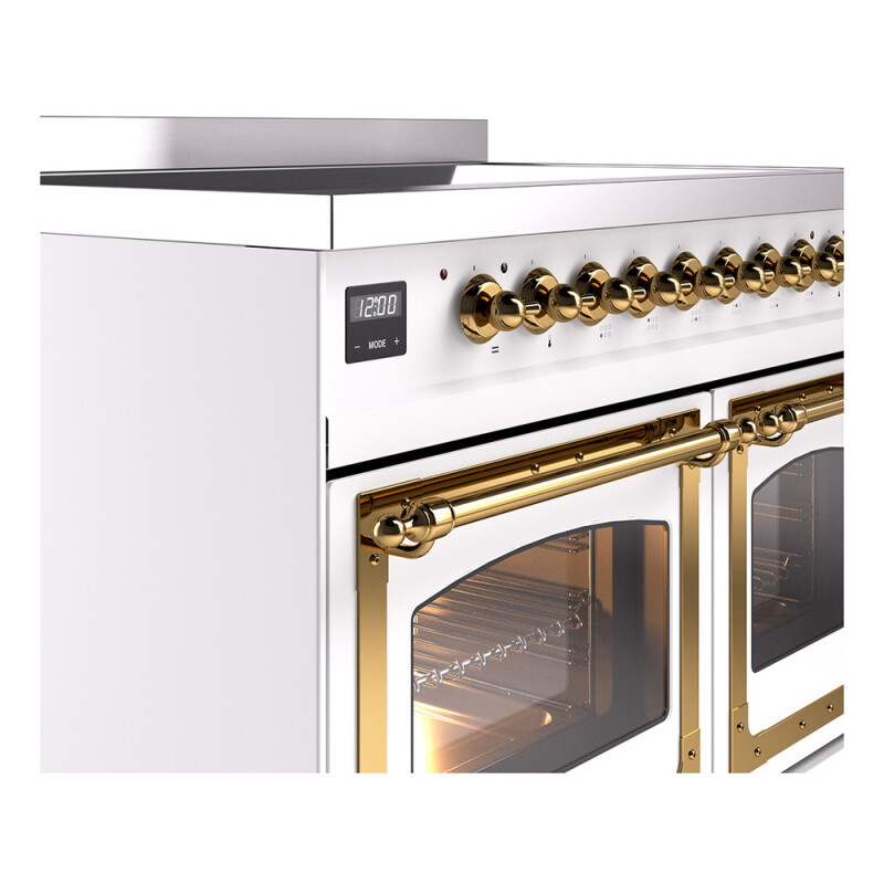 Nostalgie II Noblesse 40 inch Induction Range with 6 Elements UNDI406NMPWHG