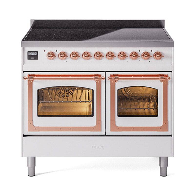 Nostalgie II Noblesse 40 inch Induction Range with 6 Elements UNDI406NMPWHP