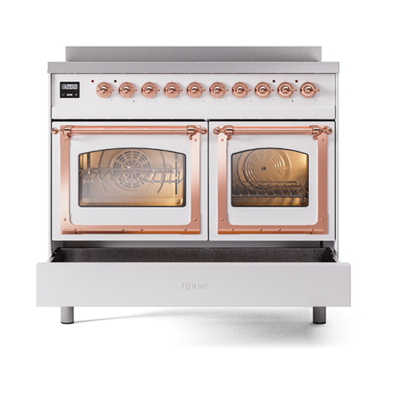Nostalgie II Noblesse 40 inch Induction Range with 6 Elements UNDI406NMPWHP