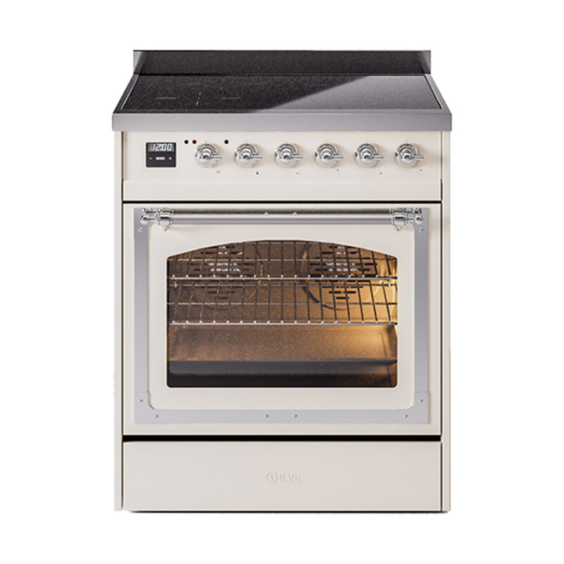 Nostalgie II Noblesse 30 inch Induction Range with 4 Elements UNI304NMPAWC