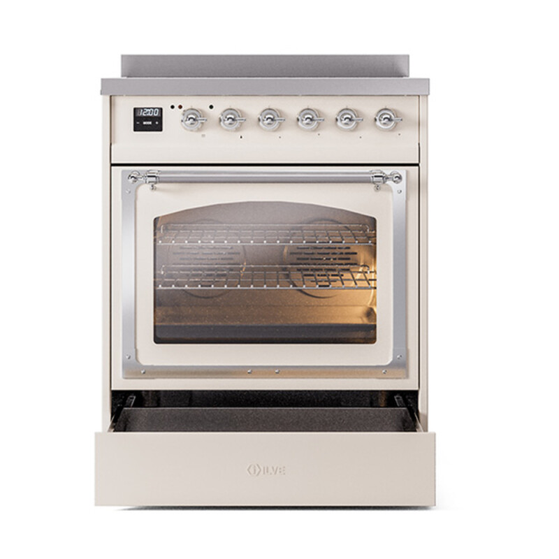 Nostalgie II Noblesse 30 inch Induction Range with 4 Elements UNI304NMPAWC