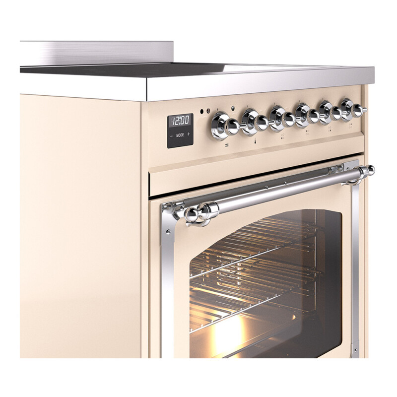 Nostalgie II Noblesse 30 inch Induction Range with 4 Elements UNI304NMPAWC