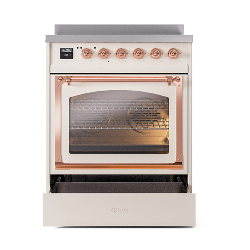 Nostalgie II Noblesse 30 inch Induction Range with 4 Elements UNI304NMPAWP