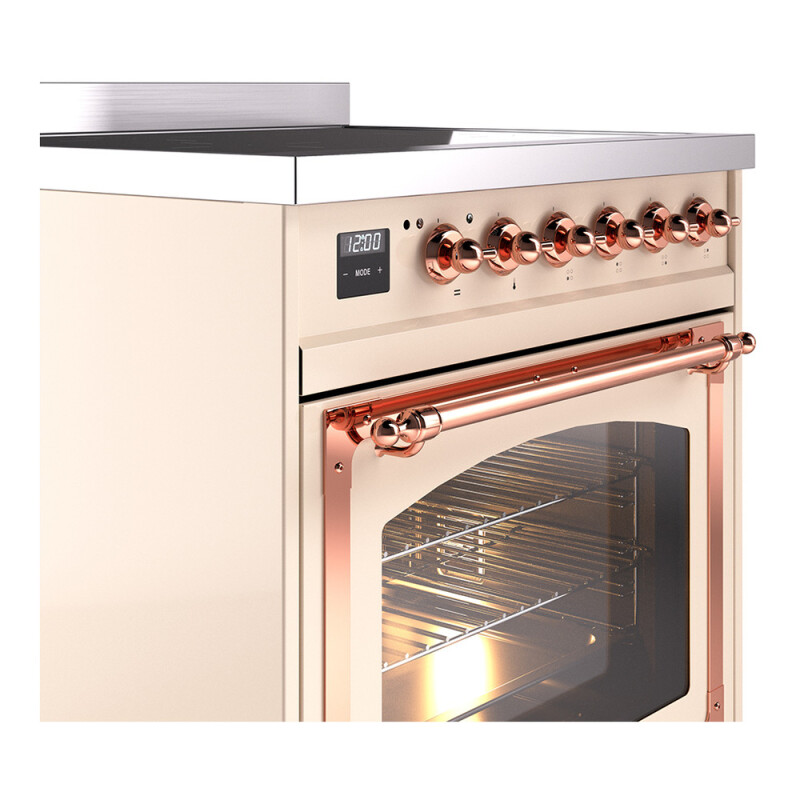Nostalgie II Noblesse 30 inch Induction Range with 4 Elements UNI304NMPAWP