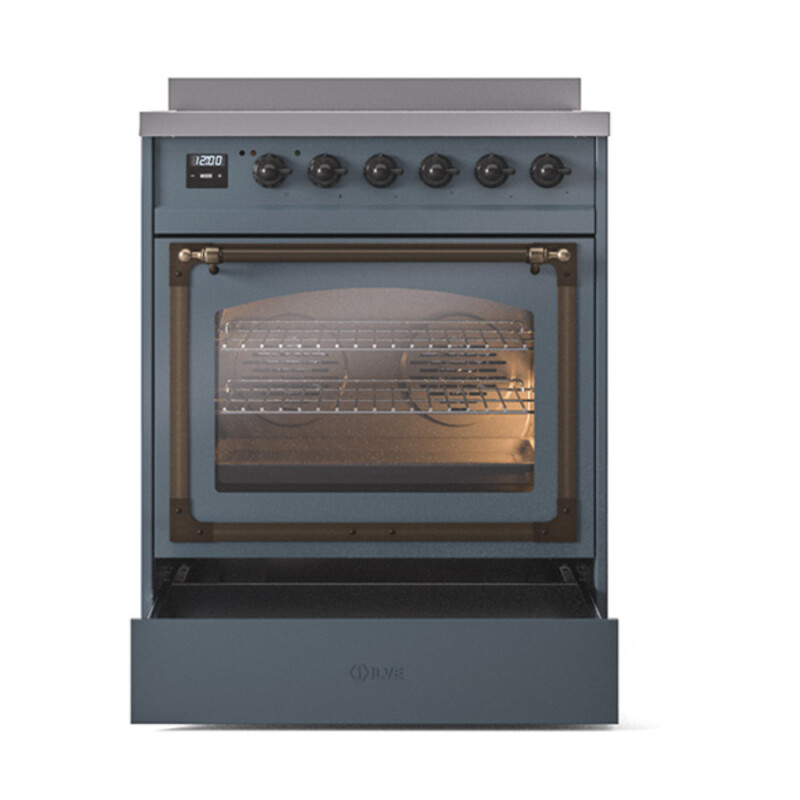 Nostalgie II Noblesse 30 inch Induction Range with 4 Elements UNI304NMPBGB