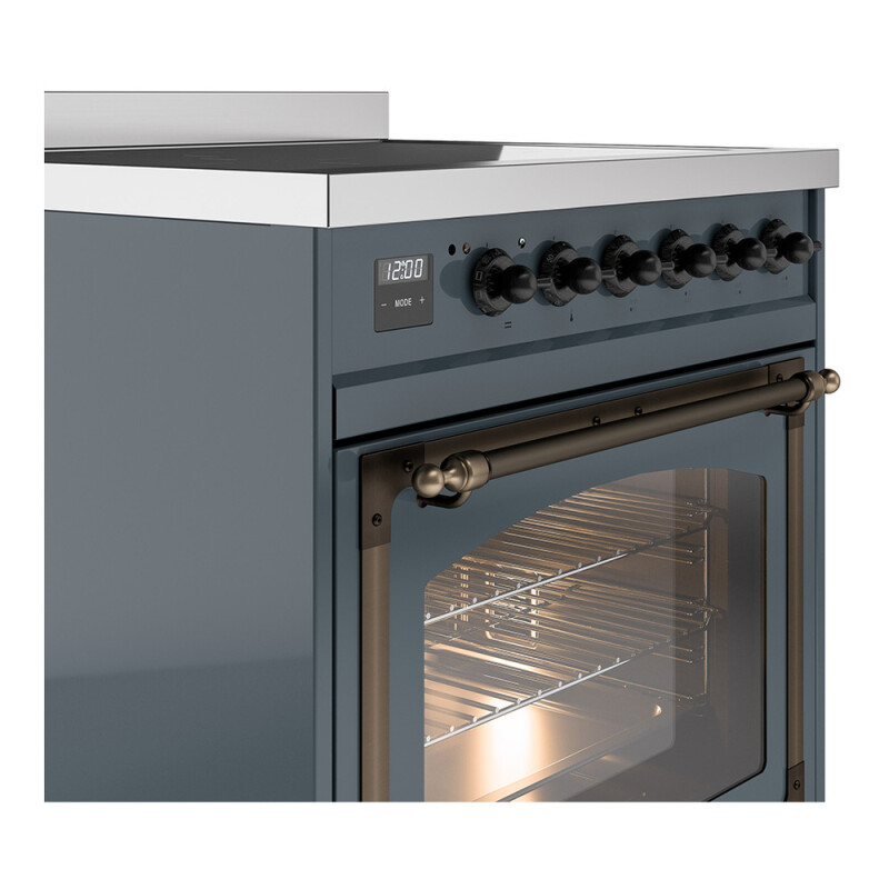Nostalgie II Noblesse 30 inch Induction Range with 4 Elements UNI304NMPBGB
