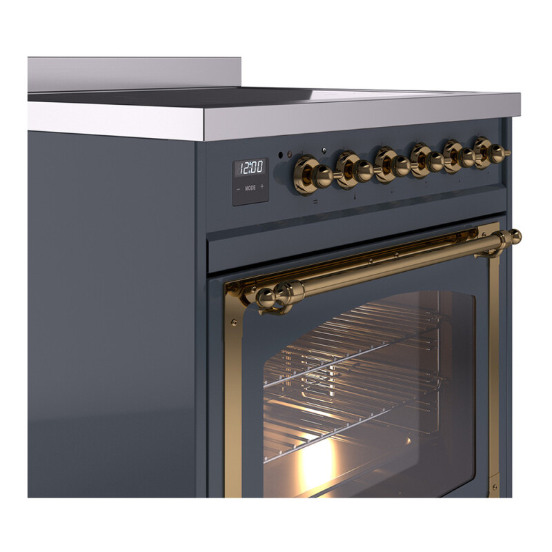 Nostalgie II Noblesse 30 inch Induction Range with 4 Elements UNI304NMPBGG