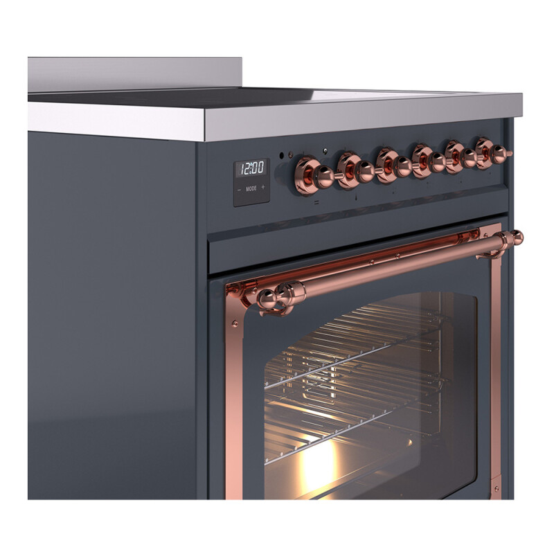 Nostalgie II Noblesse 30 inch Induction Range with 4 Elements UNI304NMPBGP