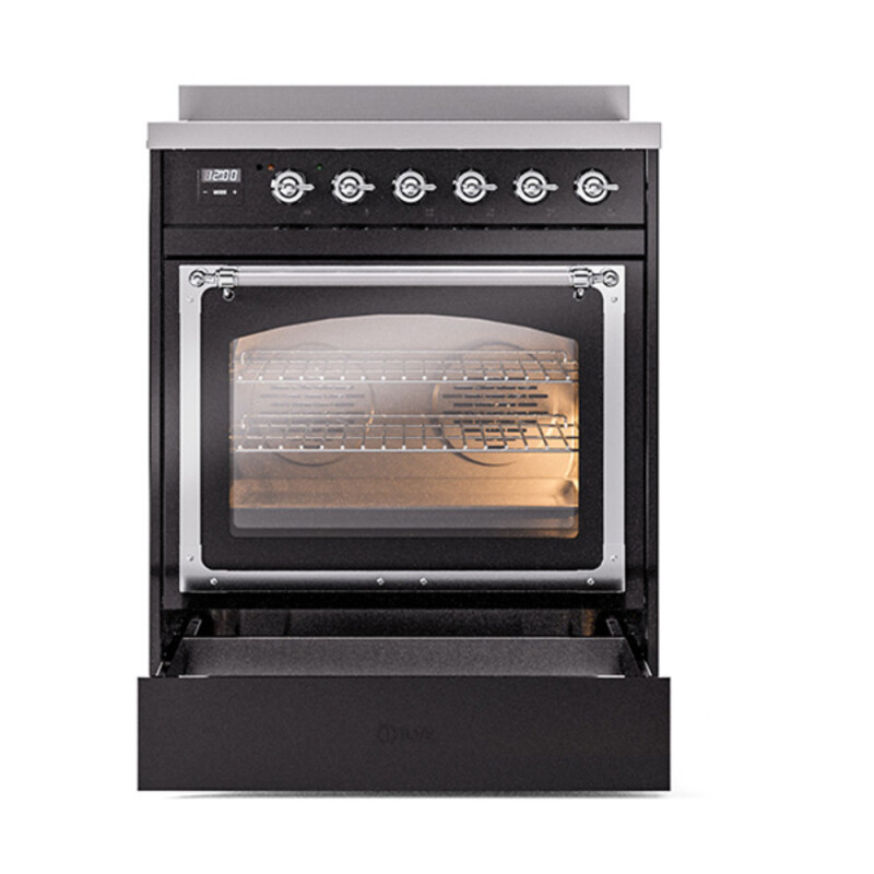Nostalgie II Noblesse 30 inch Induction Range with 4 Elements UNI304NMPBKC