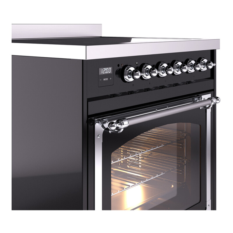 Nostalgie II Noblesse 30 inch Induction Range with 4 Elements UNI304NMPBKC