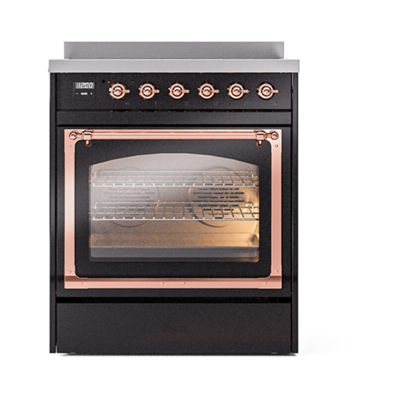 Nostalgie II Noblesse 30 inch Induction Range with 4 Elements UNI304NMPBKP