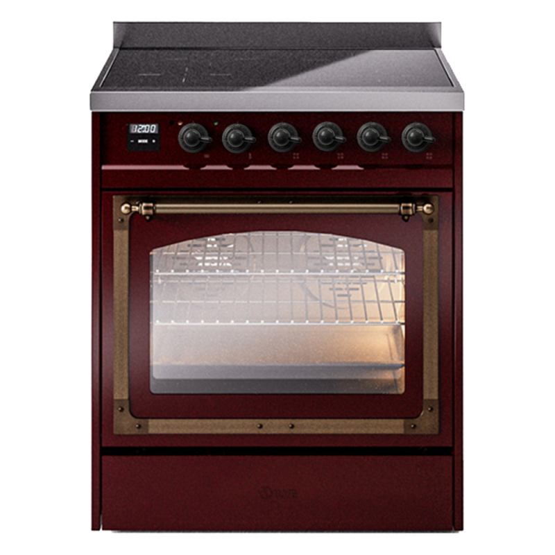 Nostalgie II Noblesse 30 inch Induction Range with 4 Elements UNI304NMPBUB