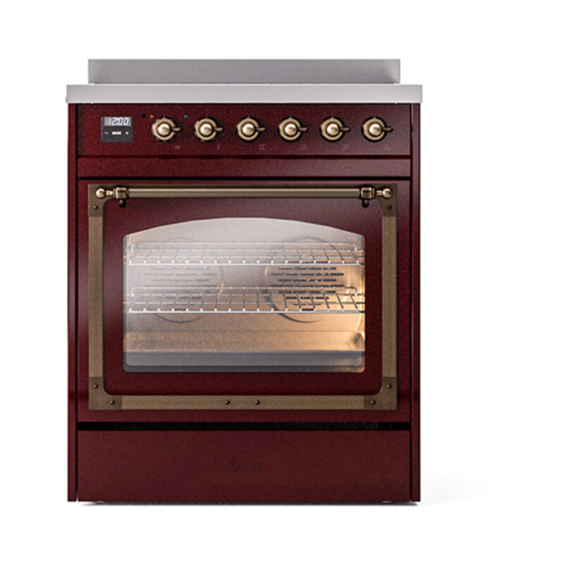 Nostalgie II Noblesse 30 inch Induction Range with 4 Elements UNI304NMPBUB
