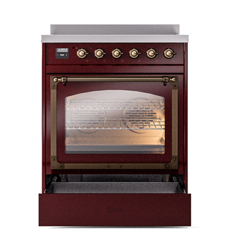Nostalgie II Noblesse 30 inch Induction Range with 4 Elements UNI304NMPBUB
