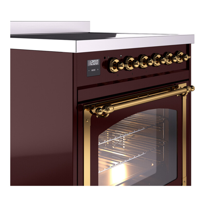Nostalgie II Noblesse 30 inch Induction Range with 4 Elements UNI304NMPBUG