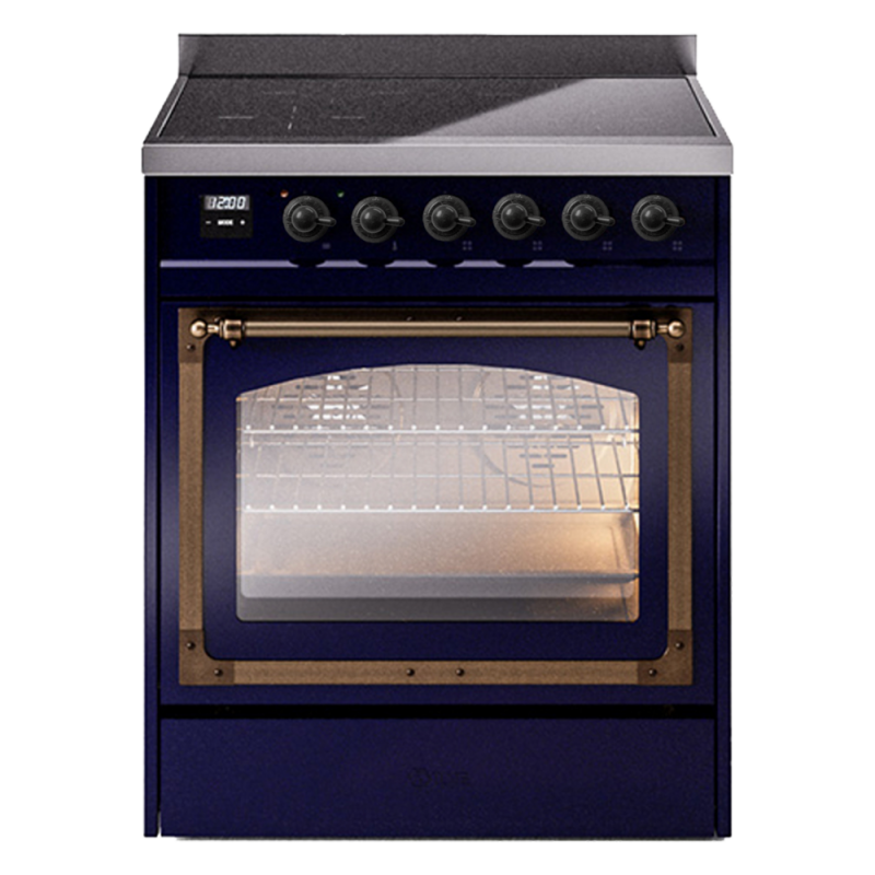 Nostalgie II Noblesse 30 inch Induction Range with 4 Elements UNI304NMPMBB