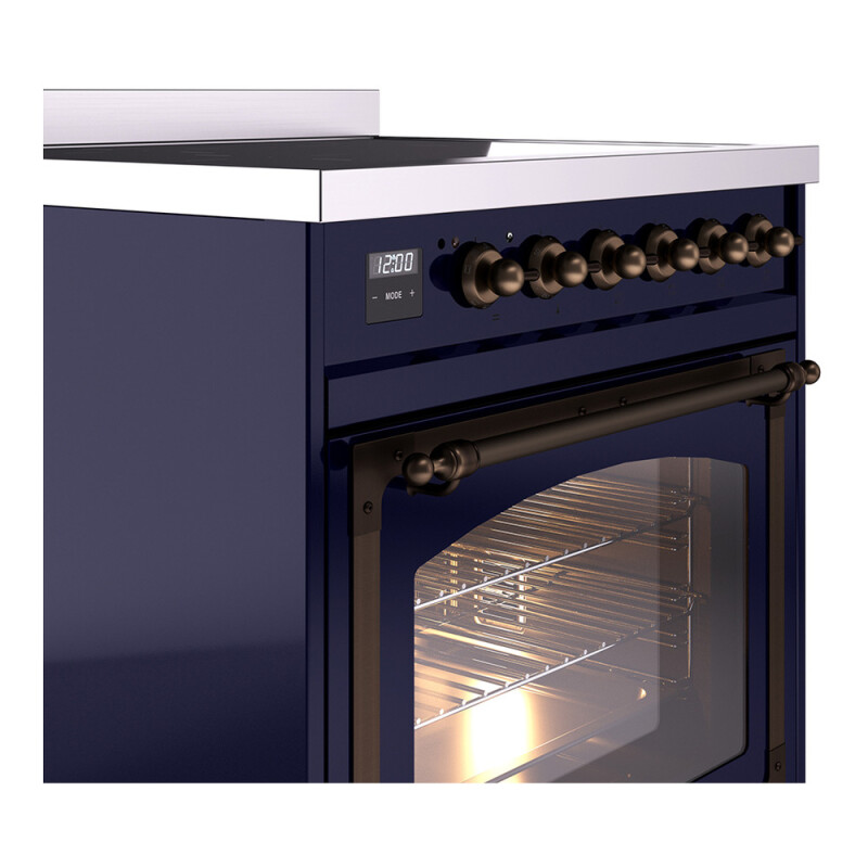 Nostalgie II Noblesse 30 inch Induction Range with 4 Elements UNI304NMPMBB