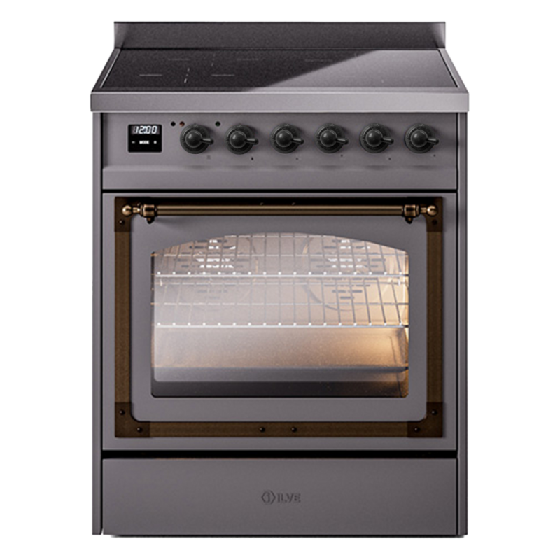 Nostalgie II Noblesse 30 inch Induction Range with 4 Elements UNI304NMPMGB