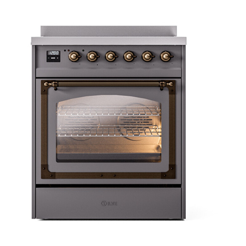 Nostalgie II Noblesse 30 inch Induction Range with 4 Elements UNI304NMPMGB