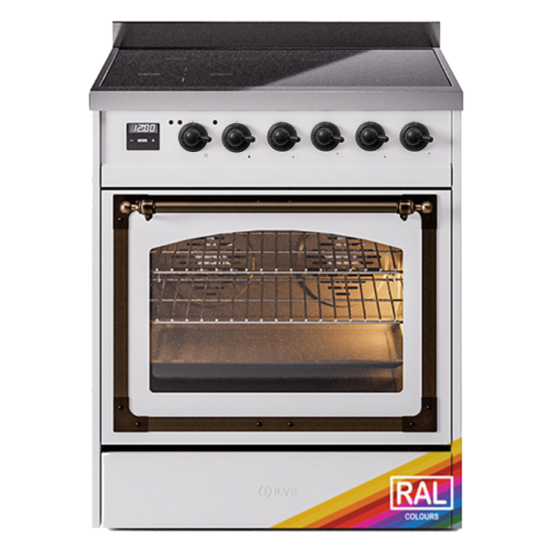 Nostalgie II Noblesse 30 inch Induction Range with 4 Elements UNI304NMPRAB