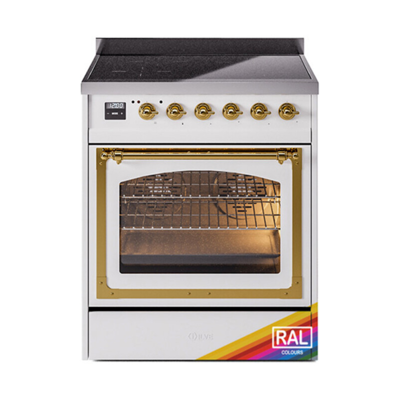 Nostalgie II Noblesse 30 inch Induction Range with 4 Elements UNI304NMPRAG