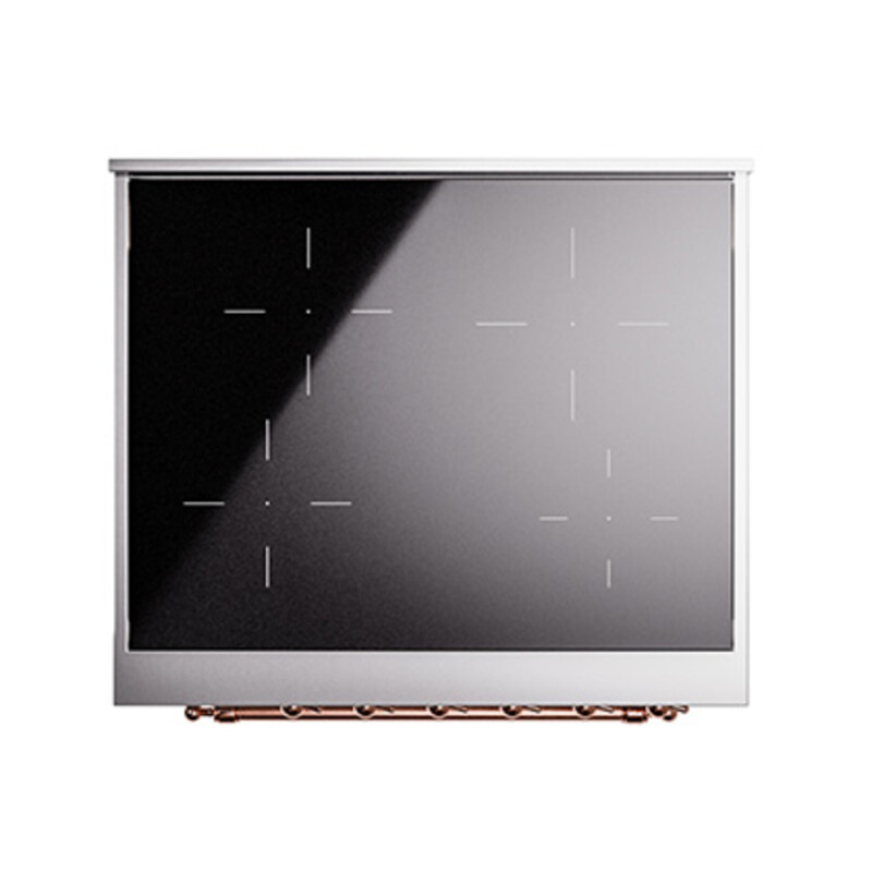 Nostalgie II Noblesse 30″ Induction Range (Triple Glass Door, Stainless Steel, Copper) UNI304NMPSSP