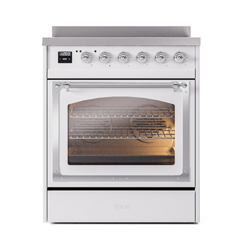 Nostalgie II Noblesse 30 inch Induction Range with 4 Elements UNI304NMPWHC