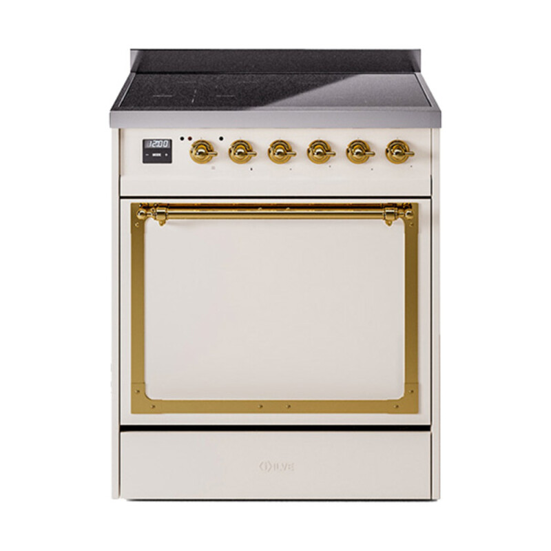 Nostalgie II Noblesse 30 inch Induction Range with 4 Elements UNI304QNMPAWG