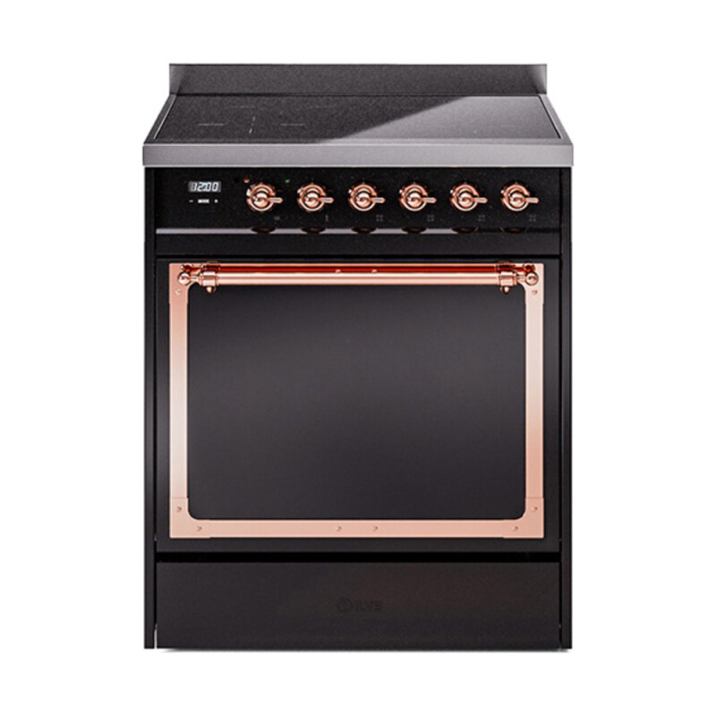 Nostalgie II Noblesse 30 inch Induction Range with 4 Elements UNI304QNMPBKP