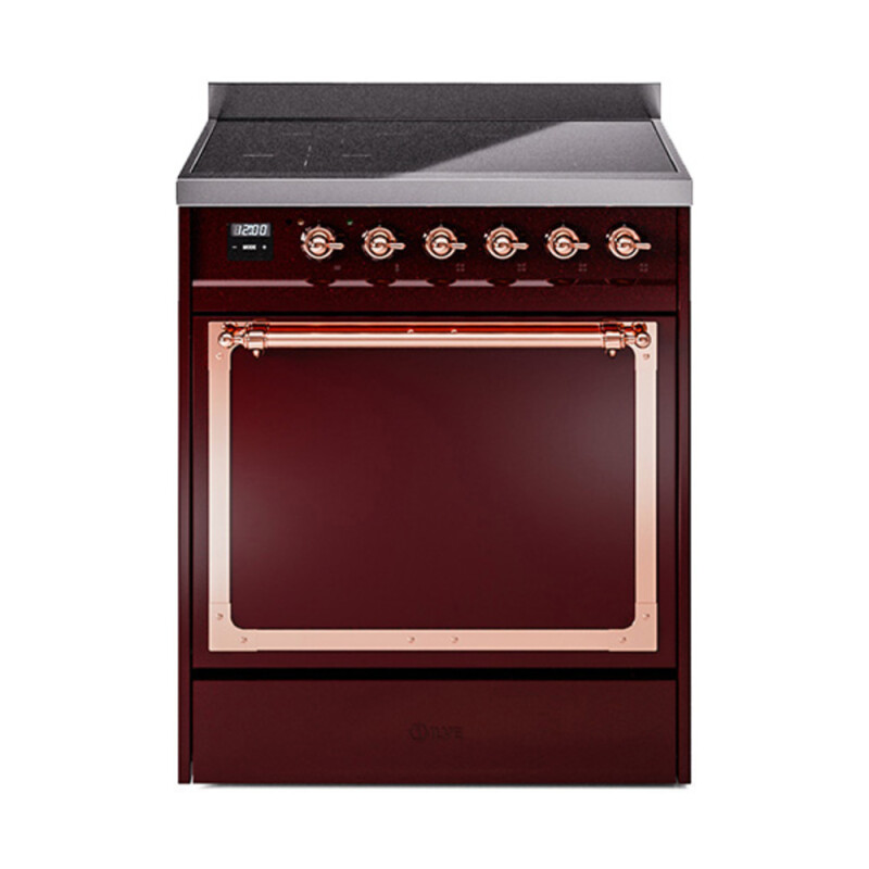 Nostalgie II Noblesse 30 inch Induction Range with 4 Elements UNI304QNMPBUP