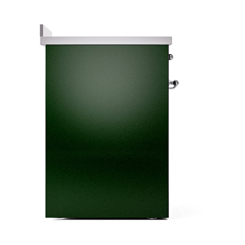 Nostalgie II Noblesse 30″ Induction Range (Solid Door, Emerald Green, Chrome) UNI304QNMPEGC