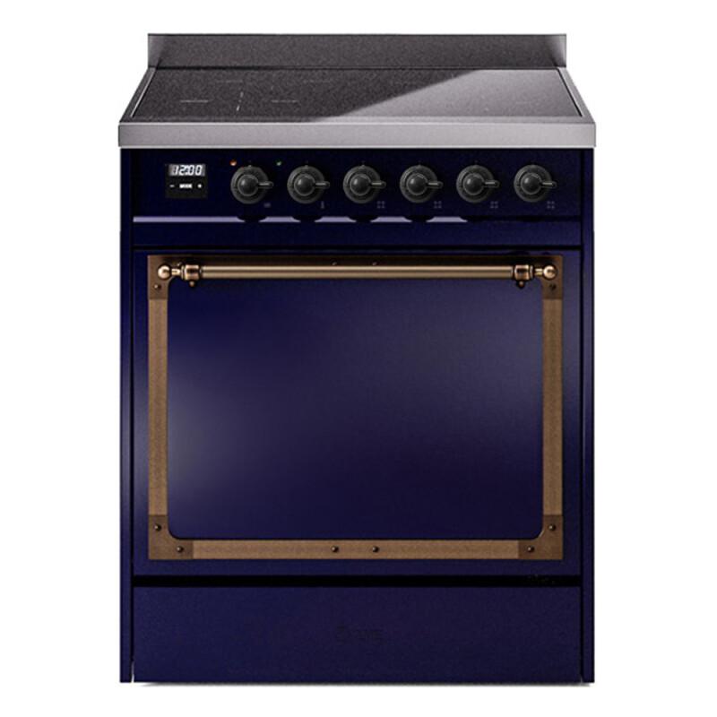 Nostalgie II Noblesse 30 inch Induction Range with 4 Elements UNI304QNMPMBB