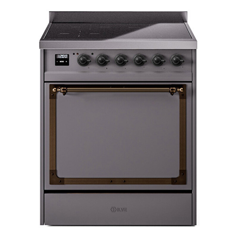 Nostalgie II Noblesse 30 inch Induction Range with 4 Elements UNI304QNMPMGB