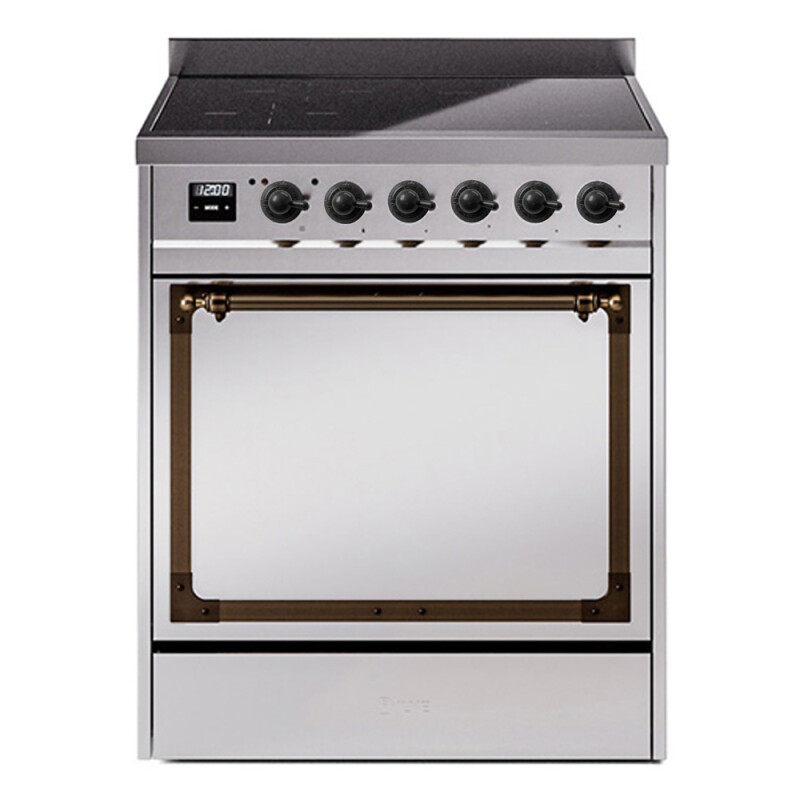 Nostalgie II Noblesse 30 inch Induction Range with 4 Elements UNI304QNMPSSB