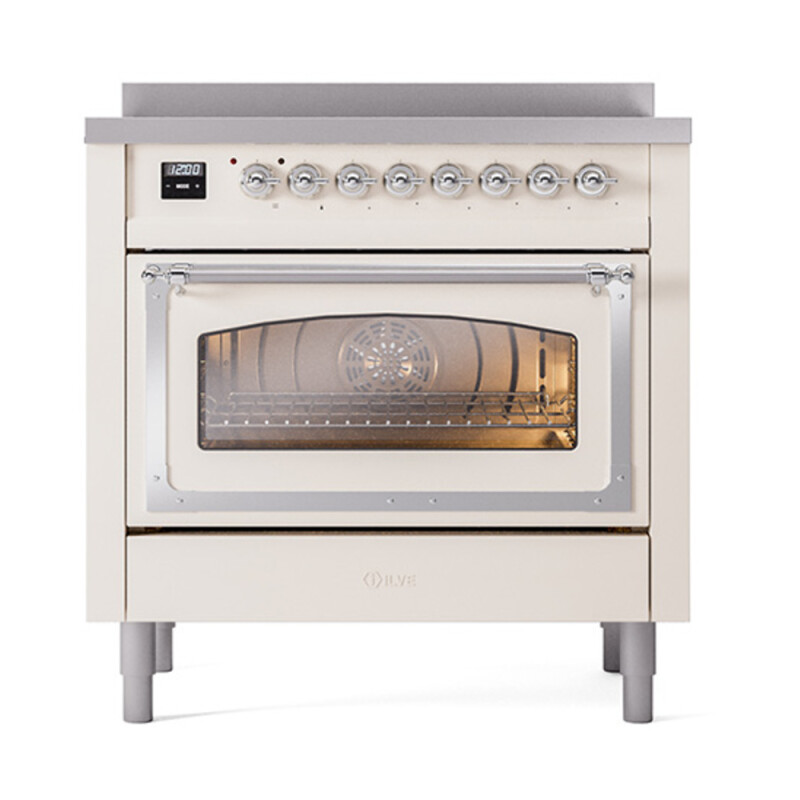 Nostalgie II Noblesse 36 inch Induction Range with 5 Elements UNI366NMPAWC