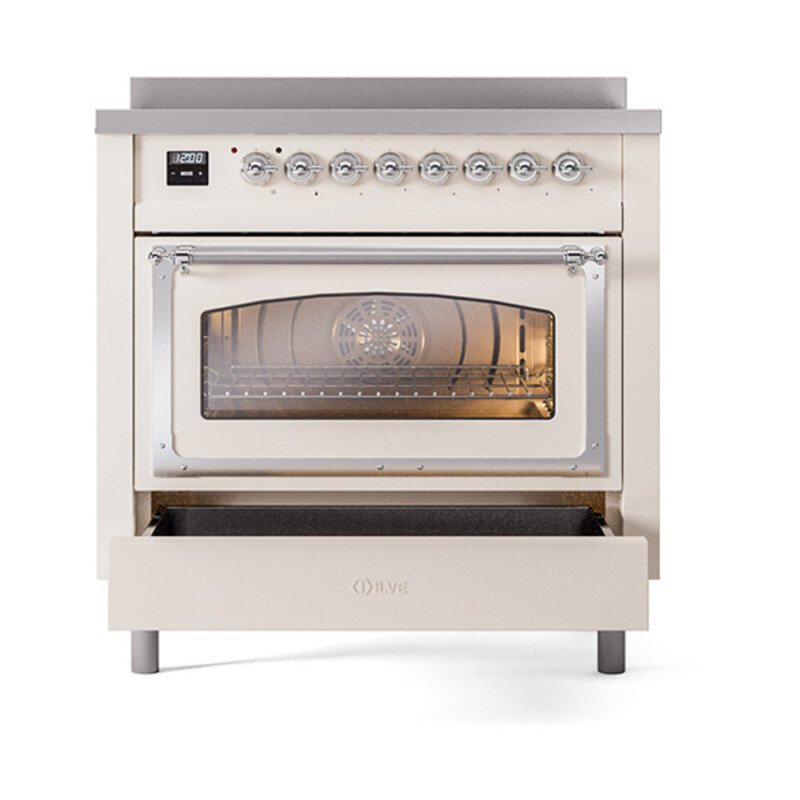 Nostalgie II Noblesse 36 inch Induction Range with 5 Elements UNI366NMPAWC