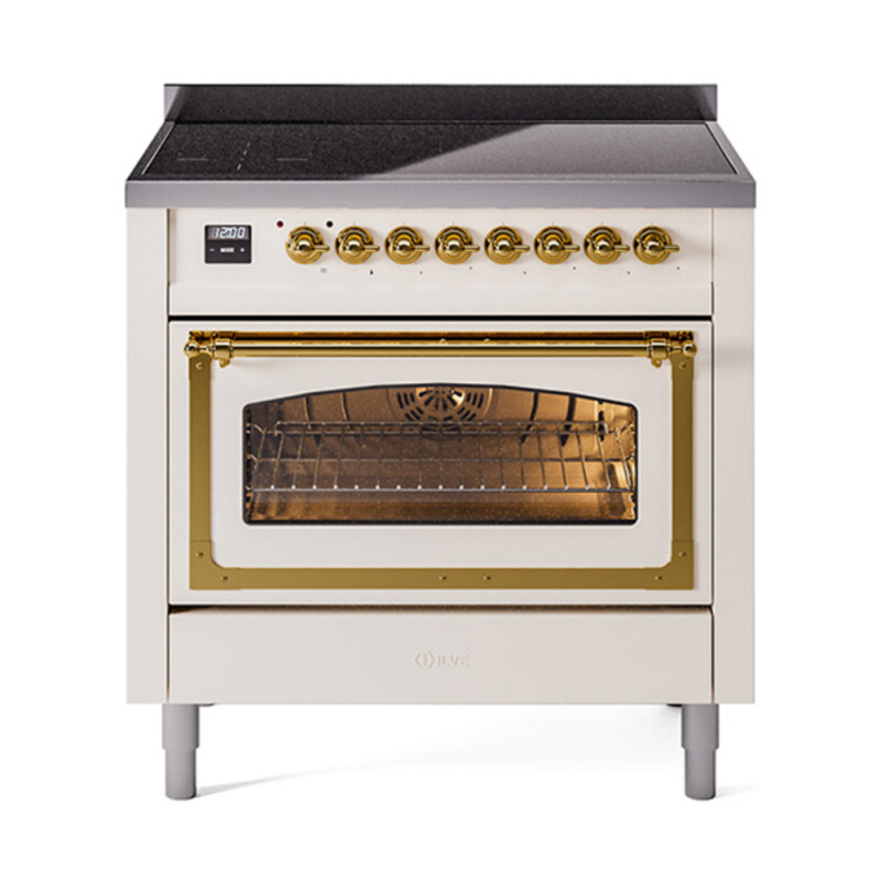 Nostalgie II Noblesse 36 inch Induction Range with 5 Elements UNI366NMPAWG