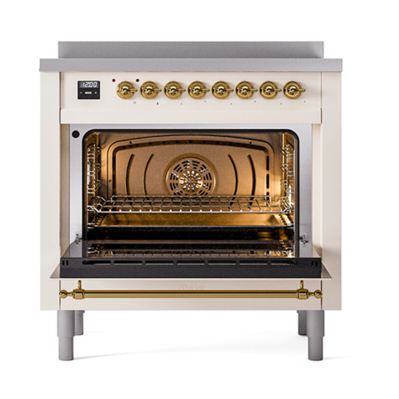 Nostalgie II Noblesse 36 inch Induction Range with 5 Elements UNI366NMPAWG