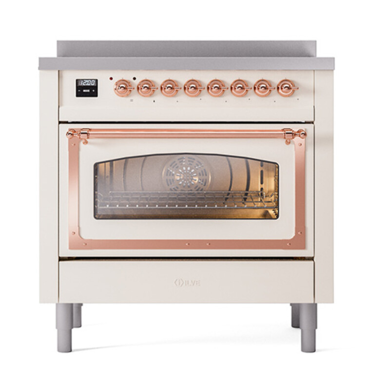 Nostalgie II Noblesse 36 inch Induction Range with 5 Elements UNI366NMPAWP