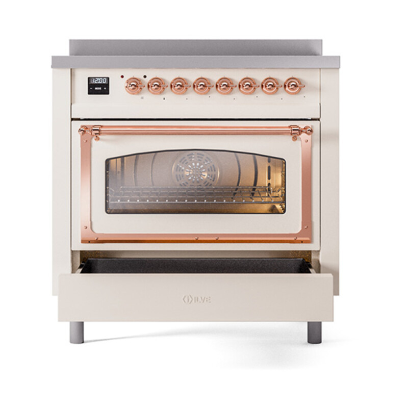 Nostalgie II Noblesse 36 inch Induction Range with 5 Elements UNI366NMPAWP