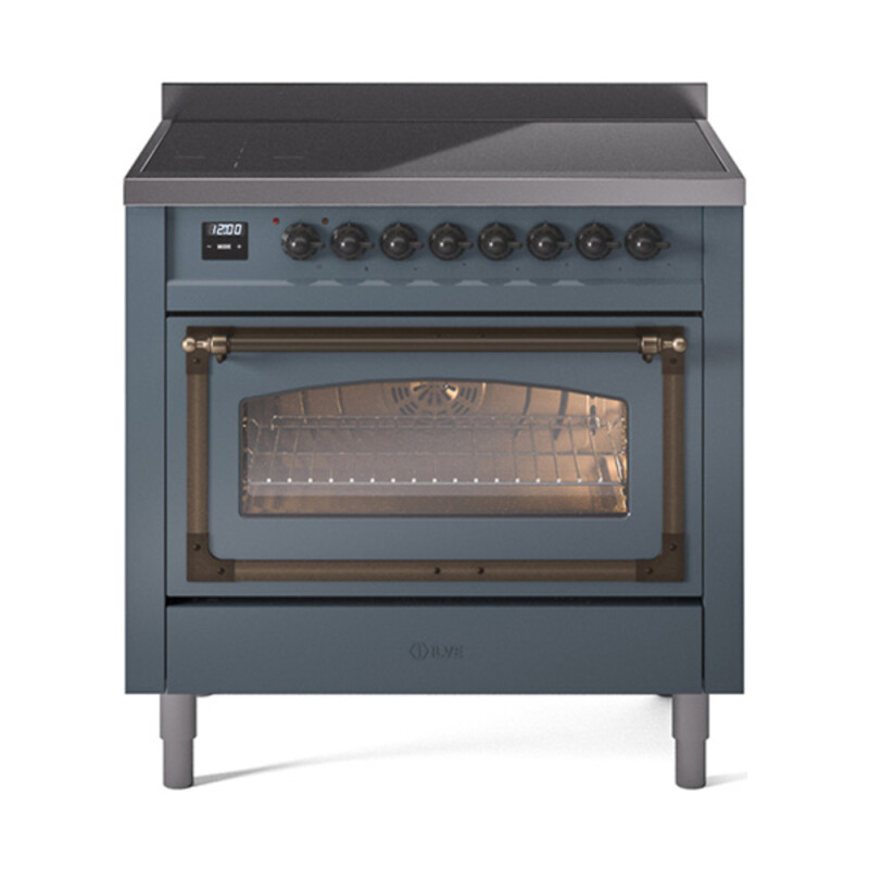 Nostalgie II Noblesse 36 inch Induction Range with 5 Elements UNI366NMPBGB