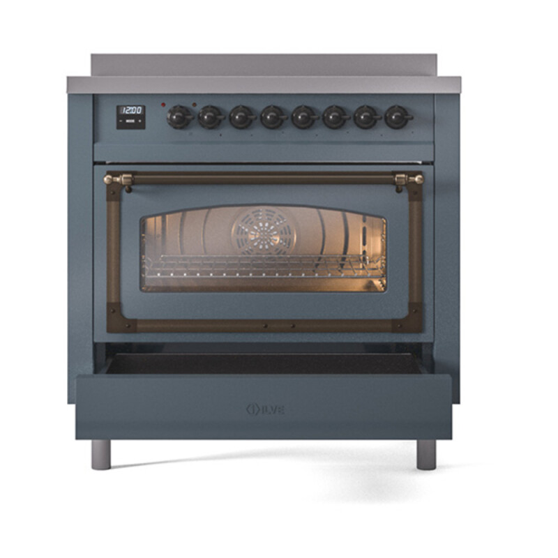 Nostalgie II Noblesse 36 inch Induction Range with 5 Elements UNI366NMPBGB