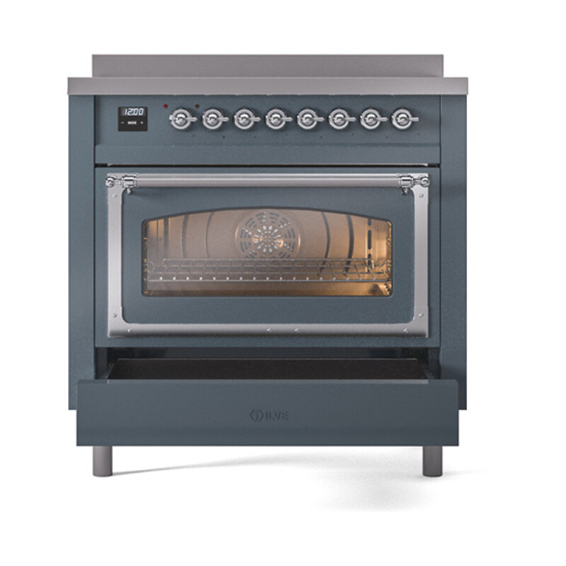 Nostalgie II Noblesse 36 inch Induction Range with 5 Elements UNI366NMPBGC