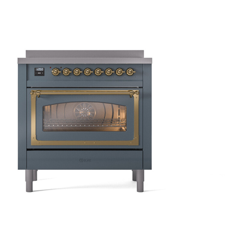 Nostalgie II Noblesse 36 inch Induction Range with 5 Elements UNI366NMPBGG