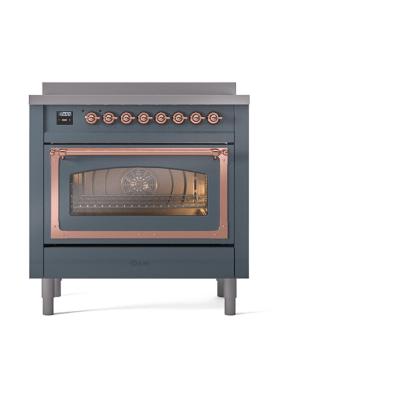 Nostalgie II Noblesse 36 inch Induction Range with 5 Elements UNI366NMPBGP