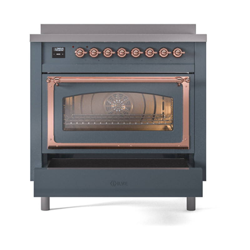 Nostalgie II Noblesse 36 inch Induction Range with 5 Elements UNI366NMPBGP